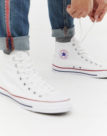 Converse Chuck Taylor All Star Bijele - Muške Tenisice | 73591FQSW